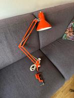 Bureaulamp vintage oranje jaren 70, Huis en Inrichting, Lampen | Tafellampen, Ophalen, Gebruikt, Vintage jaren 70, Minder dan 50 cm