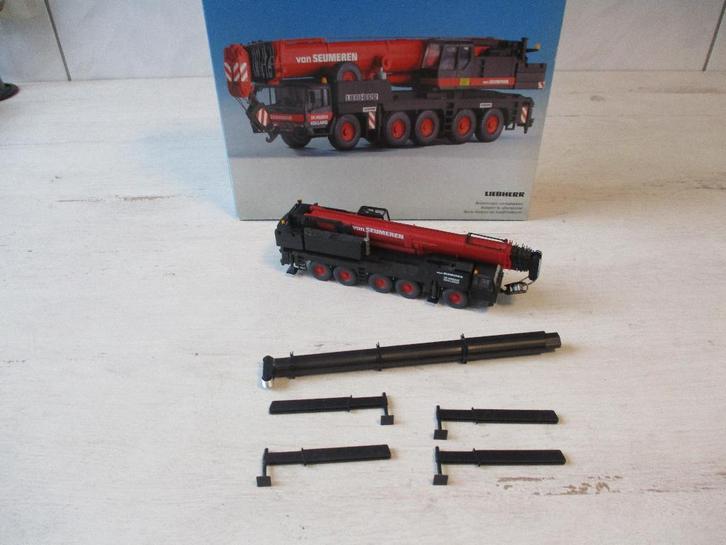 Kibri Kraan van Seumeren no 11098, Hobby en Vrije tijd, Modelauto's | 1:87, Zo goed als nieuw, Hijskraan, Tractor of Landbouw