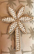 Zomerse decoratie palmboom Bali schelpen nieuw wanddecoratie, Ophalen of Verzenden, Nieuw
