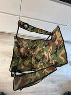 Opklapbare campingstoel met camouflageprint, Ophalen, Gebruikt