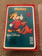 Vintage Kwartet Mickey Mouse Quartet Kwartetspel - Schmid
