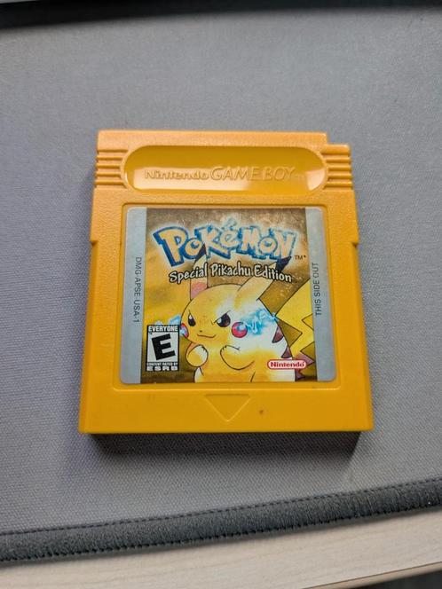 Pokemon Yellow Special Pikachu Edition - Game Boy, Spelcomputers en Games, Games | Nintendo Game Boy, Gebruikt, Role Playing Game (Rpg)
