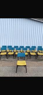Set van 11 retro eetkamerstoelen, Antiek en Kunst, Ophalen