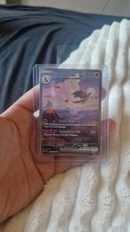 Charizard 199/165 met water schade, Ophalen of Verzenden, Gebruikt, Losse kaart
