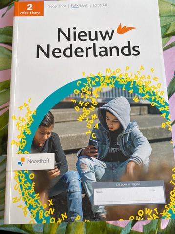 Nieuw Nederlands flex-boek editie 7.0 2 Vmbo-t havo beschikbaar voor biedingen