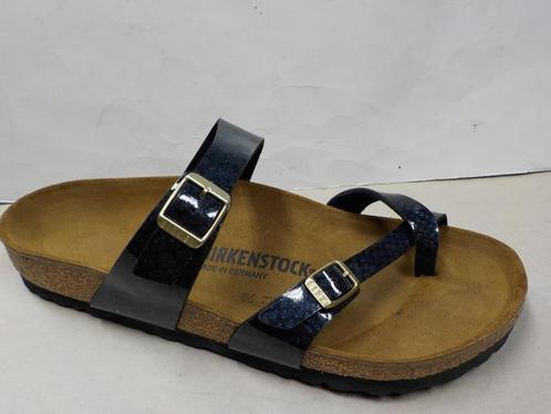 Birkenstock Mayari Magic snake black maat 42, Kleding | Dames, Schoenen, Nieuw, Slippers, Zwart, Ophalen of Verzenden