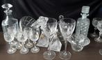 Veel kristal, glazen, karaffen, Antiek en Kunst, Antiek | Glas en Kristal, Ophalen of Verzenden