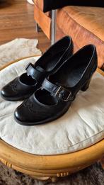 Manfield zwart leren hakschoenen mt 38, Kleding | Dames, Schoenen, Zwart, Ophalen of Verzenden, Schoenen met hoge hakken, Manfield