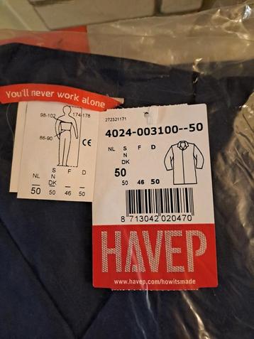 Nieuwe Havep 4024 Werkjas/Stofjas Maat 50 beschikbaar voor biedingen
