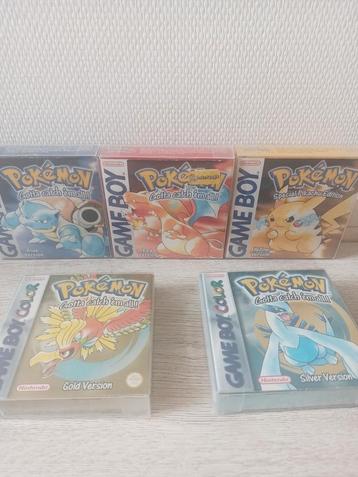 Nintendo Gameboy Pokemon Games beschikbaar voor biedingen