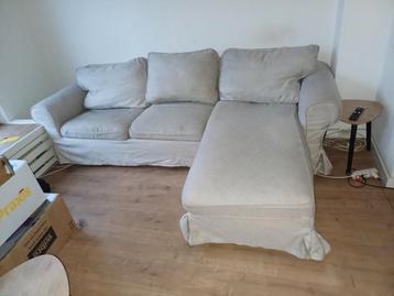 IKEA Ektorp hoekbank met chaise longue - afbeelding 1