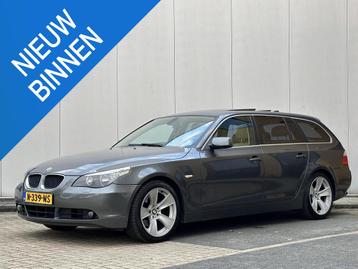 BMW 5-serie Touring 520d l Panoramadak l Leer l beschikbaar voor biedingen