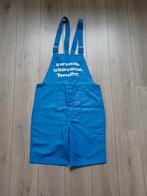 Tuinbroek met opdruk - Maat M - Nieuwstaat, Maat 48/50 (M), Nieuw, Ophalen of Verzenden, Overige thema's