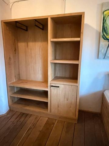 2x Massief eiken kasten 192x152x45 beschikbaar voor biedingen