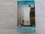 Buitenlamp RVS nieuw in doos., Wandlamp, Nieuw, Ophalen of Verzenden, Netvoeding