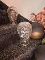 Vintage Glazen Hoofd - Koptelefoon Standaard, Antiek en Kunst, Antiek | Glas en Kristal, Ophalen