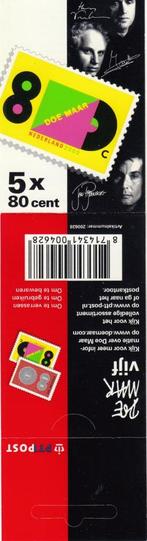 Nederland Postzegelboekje PB 61 Doe maar vijf 2000 postfris, Postzegels en Munten, Postzegels | Nederland, Ophalen of Verzenden