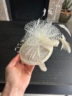 Dames fascinator wit, Ophalen, Zo goed als nieuw, One size fits all, Hoed