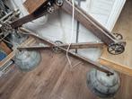 Unieke Industriële Lamp, Huis en Inrichting, Lampen | Vloerlampen, Ophalen, Gebruikt, Metaal, 100 tot 150 cm