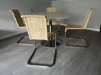 Tecta B20 slede stoelen / eetkamer stoelen, Huis en Inrichting, Riet of Rotan, Vier, Vintage, Zo goed als nieuw