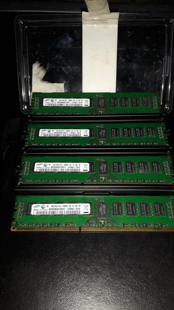 4 X 2GB DDR3 PC3-10600R Samsung [MEM083] 19-6 beschikbaar voor biedingen