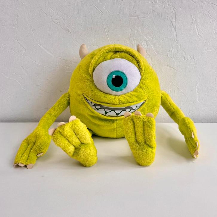 Mike Wazowski | Disney Monsters Inc knuffel, Kinderen en Baby's, Speelgoed | Knuffels en Pluche, Zo goed als nieuw, Overige typen