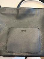 Esprit Leren Schoudertas Zwart, Sieraden, Tassen en Uiterlijk, Tassen | Damestassen, Ophalen of Verzenden, Zo goed als nieuw, Zwart