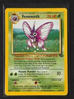 Pokemon Base Set Venomoth 29/64 Excellent (EX), Ophalen of Verzenden, Gebruikt, Losse kaart