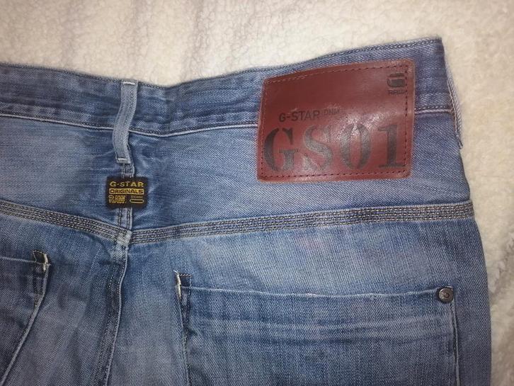 G-STAR Raw Jeans - Stijlvol en Comfortabel!, Kleding | Heren, Spijkerbroeken en Jeans, Gedragen, Overige jeansmaten, Blauw, Ophalen of Verzenden
