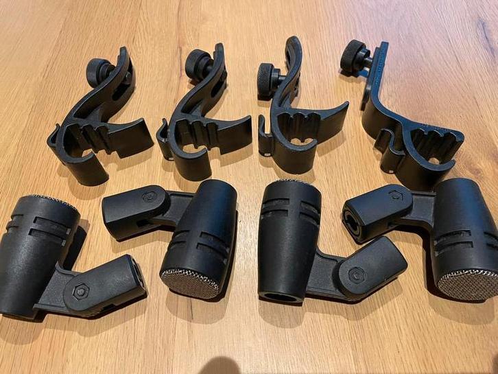 Sennheiser MD504 met clip, Muziek en Instrumenten, Microfoons, Gebruikt, Instrumentmicrofoon, Ophalen of Verzenden