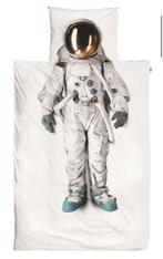 Snurk astronaut dekbed 140x220 (2x), Ophalen, Zo goed als nieuw, Jongetje of Meisje, Dekbedovertrek