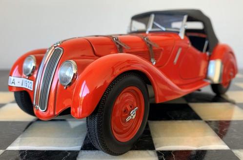 Autoart - BMW 328 Roadster, Hobby en Vrije tijd, Modelauto's | 1:18, Gebruikt, Auto, Autoart, Ophalen of Verzenden