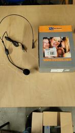 Headset microfoon bodypack power dynamics PDH3, Ophalen, Nieuw, Over-ear