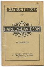 Harley Davidson instructieboek handboek 1939, Motoren, Handleidingen en Instructieboekjes, Ophalen of Verzenden, Harley-Davidson of Buell