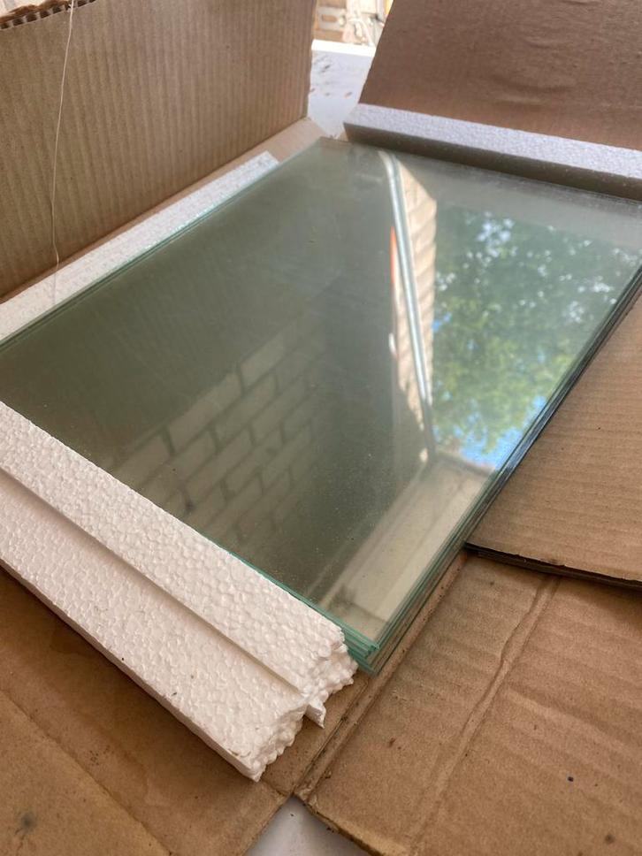 Cando glas set voor deur Colorado, 6 ruitjes blank glas, Doe-het-zelf en Verbouw, Deuren en Horren, Nieuw, Binnendeur, 200 tot 215 cm