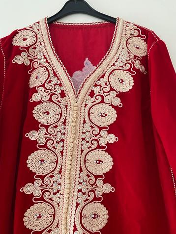 Knalrode Kaftan Feestjurk nieuw beschikbaar voor biedingen