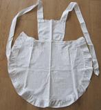Antiek wit broderie klederdracht schort, Antiek en Kunst, Ophalen of Verzenden