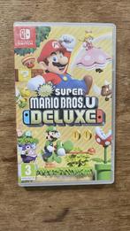 New Super Mario Bros. U Deluxe, Vanaf 3 jaar, Platform, Ophalen of Verzenden, 3 spelers of meer