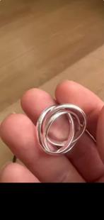 Zilveren ring 3 in 1 gemerkt 925 ook als duimring.10EURO!, Sieraden, Tassen en Uiterlijk, Ringen, 18 tot 19, Ophalen of Verzenden