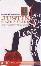ArenA kaart A086 Justin Timberlake 16 juni 2007 gebruikt, Verzenden, Nederland