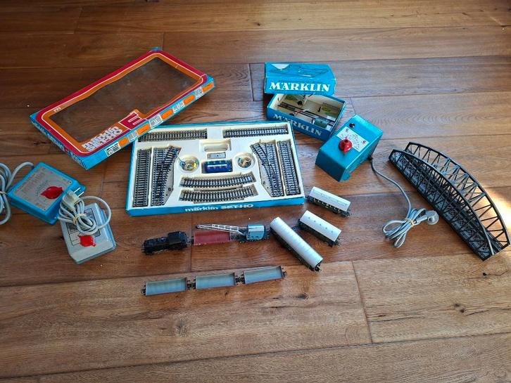Märklin uitbreidingsset 5191 E + diverse extra, Hobby en Vrije tijd, Modeltreinen | H0, Gebruikt, Treinset, Wisselstroom, Märklin