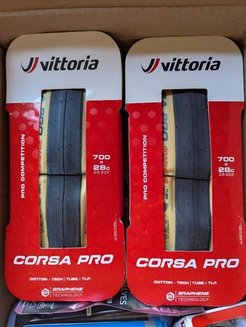 Vittoria Corsa Pro 700 x 28c Cotton  beschikbaar voor biedingen