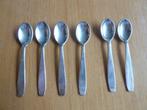 Advocaat Lepeltjes - 6 stuks verzilverd, Antiek en Kunst, Antiek | Bestek, Ophalen of Verzenden