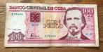 Cuba 100 pesos 2004  circulatie nominaal 4€ 519466, Los biljet, Ophalen of Verzenden, Noord-Amerika