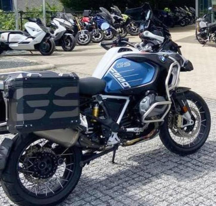 BMW GS logo xxl set Kofferstickers of Vario (laatste set), Motoren, Accessoires | Stickers, Verzenden