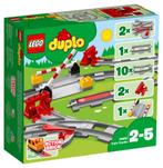 LEGO Duplo 10882 Treinrails overweg en wissels 23 delig, Nieuw, Complete set, Duplo, Ophalen of Verzenden