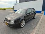 Volkswagen Golf 1.8T 20V  1999 Blackmagic Pareleffect, Auto's, 1206 kg, Zwart, 4 cilinders, Zwart