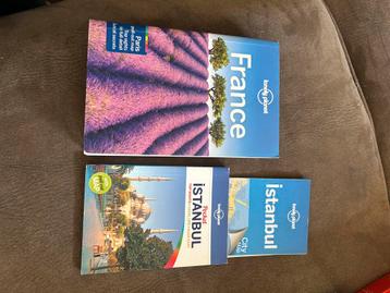Lonely Planet Reisgidsen - Frankrijk & Istanbul beschikbaar voor biedingen