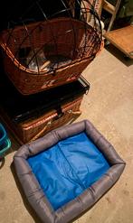 Alles voor € 50,-  Fietsmand/koelmand/bench/transportbox, Dieren en Toebehoren, Ophalen, Zo goed als nieuw