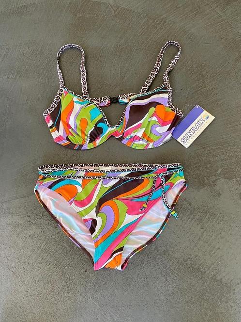i393 Nieuw: Sunflair Beugel-bikini  maat 44 cup B blauw/wit, Kleding | Dames, Badmode en Zwemkleding, Nieuw, Bikini, Blauw, Ophalen of Verzenden